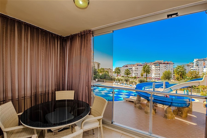 Furnished 2+1 Apartment in Avsallar Alanya with Resort Facilities