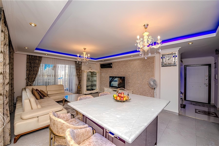 Furnished 2+1 Apartment in Avsallar Alanya with Resort Facilities