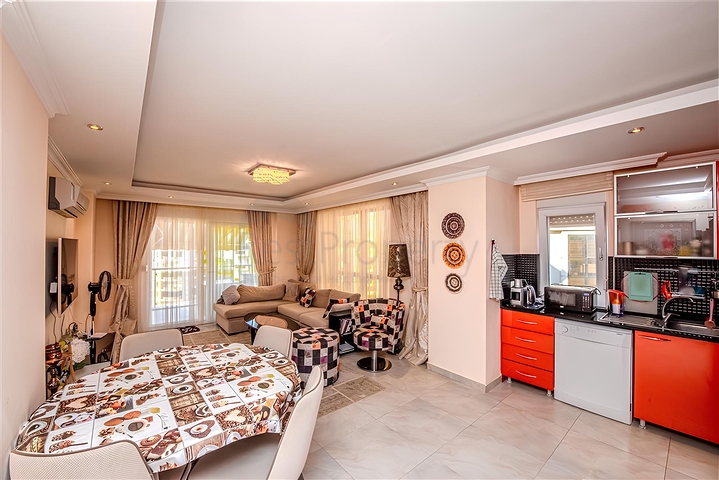 Furnished 2+1 Apartment for Rent in Avsallar Alanya