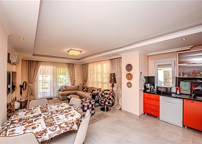 Furnished 2+1 Apartment for Rent in Avsallar Alanya