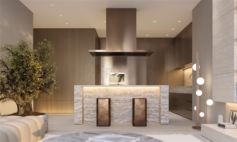 Luxury apartments with city views in a skyscraper in Dubai