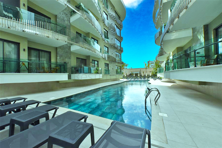 1+1 Apartment for Long-Term Rent in Alanya Center Near Sea