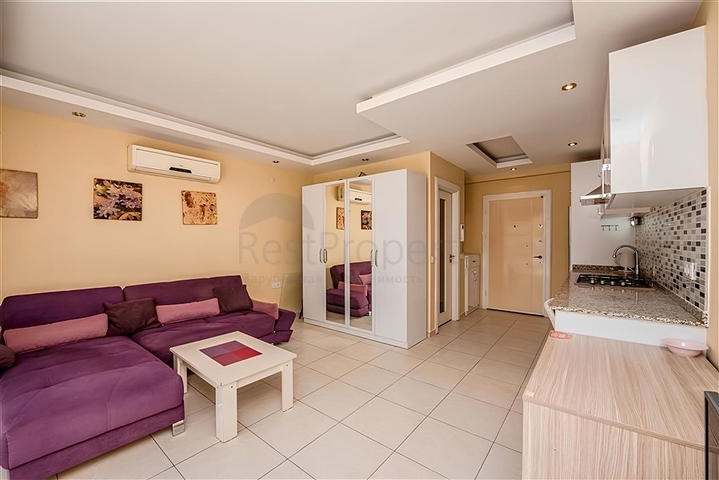 Furnished Studio Apartment in Avsallar Alanya Near the Sea