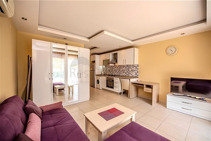 Furnished Studio Apartment in Avsallar Alanya Near the Sea