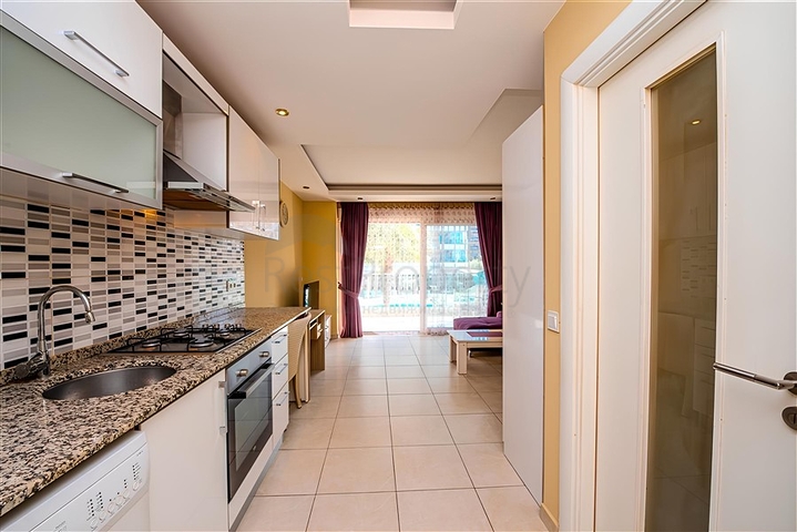 Furnished Studio Apartment in Avsallar Alanya Near the Sea