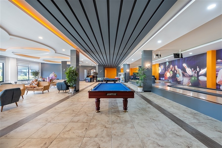 Furnished 1+1 Apartment in Avsallar Alanya with Resort Facilities