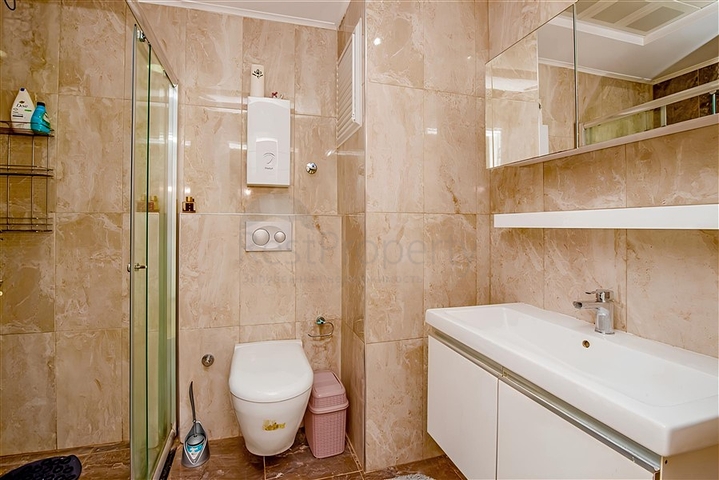 Furnished 1+1 Apartment in Avsallar Alanya with Resort Facilities