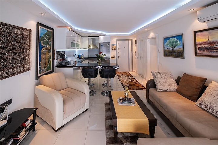 1+1 Apartment Near Cleopatra Beach Alanya, Modern Complex