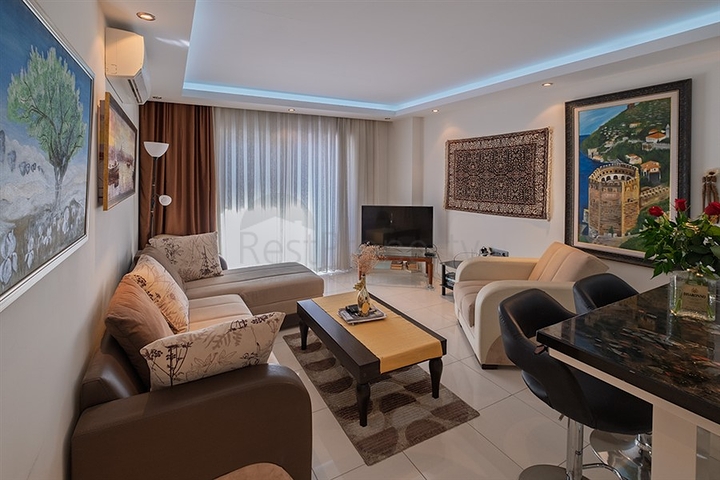 1+1 Apartment Near Cleopatra Beach Alanya, Modern Complex