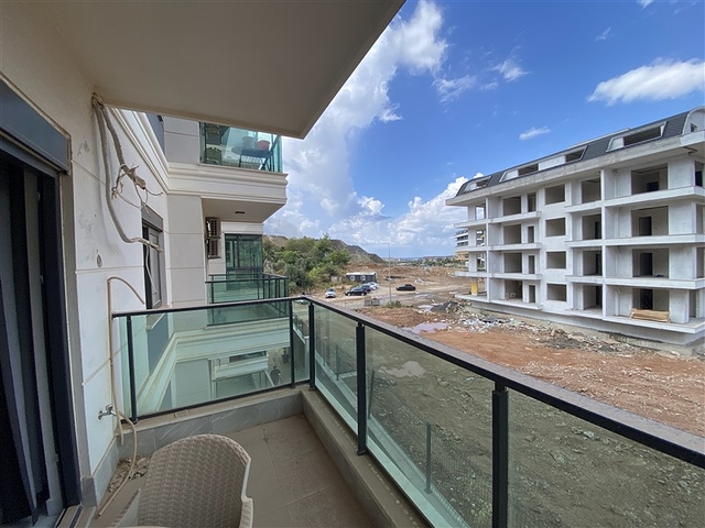 Furnished 1+1 Apartment in Oba Alanya with Hotel Facilities