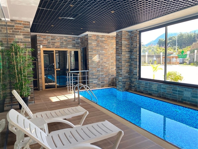 Furnished 1+1 Apartment in Oba Alanya with Hotel Facilities