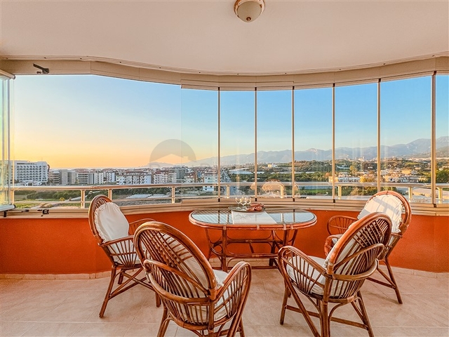 Furnished 2+1 Sea View Apartment in Mahmutlar Alanya