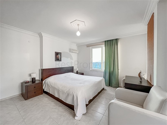 Furnished 2+1 Sea View Apartment in Mahmutlar Alanya