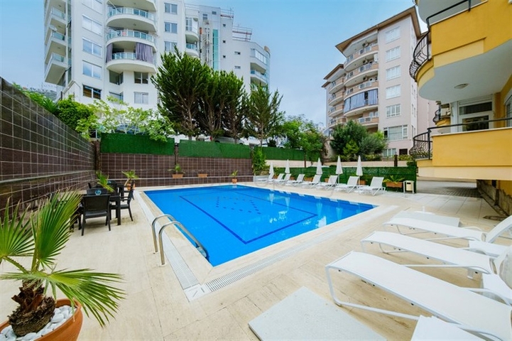 Apartment 2+1 in the center of Alanya
