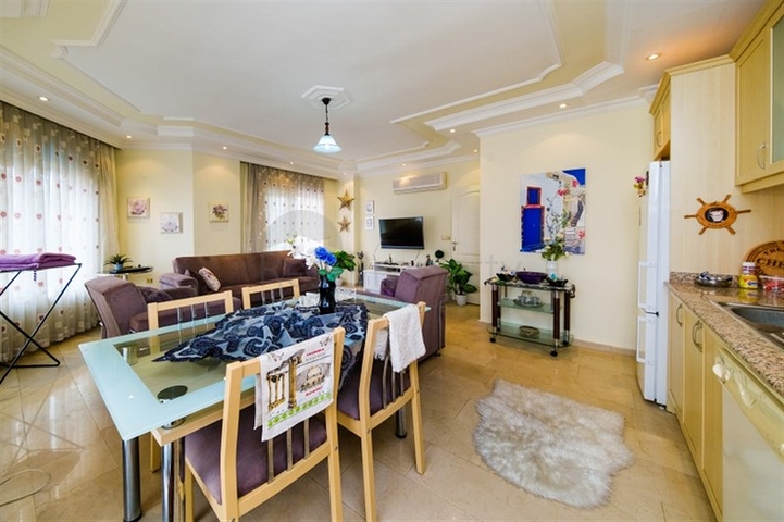 Apartment 2+1 in the center of Alanya