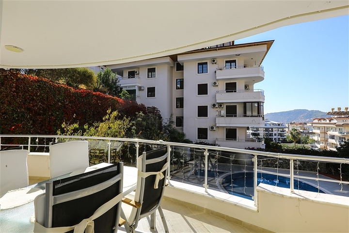 Furnished 2+1 Apartment Near Center of Alanya, 300 m