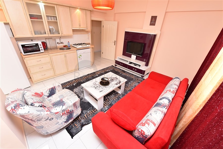 Furnished 2+1 Apartment Near the Sea in Mahmutlar Alanya