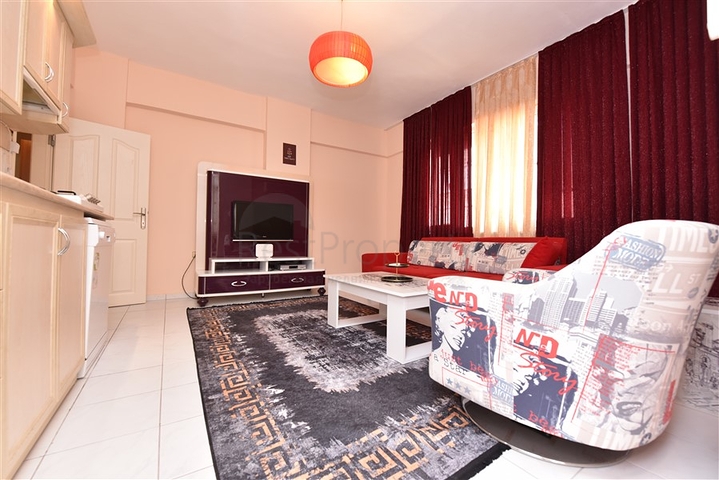 Furnished 2+1 Apartment Near the Sea in Mahmutlar Alanya