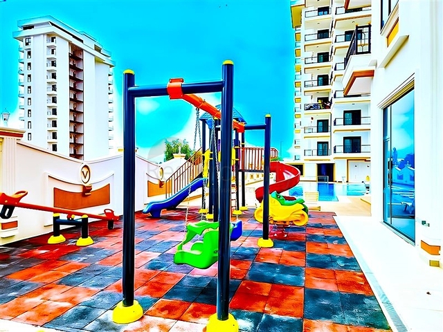 New 1+1 Apartment in Mahmutlar Alanya, Modern Complex