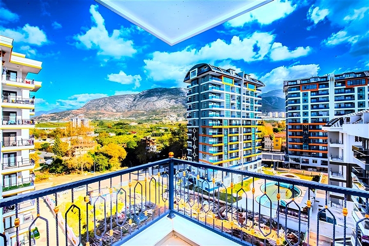 New 1+1 Apartment in Mahmutlar Alanya, Modern Complex