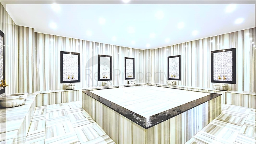 Sea View 2+1 Penthouse in Mahmutlar Alanya, New Complex