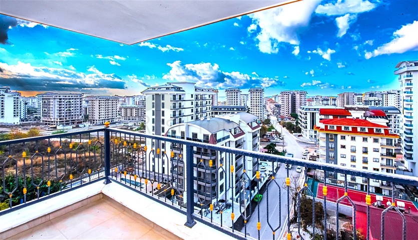 Sea View 2+1 Penthouse in Mahmutlar Alanya, New Complex