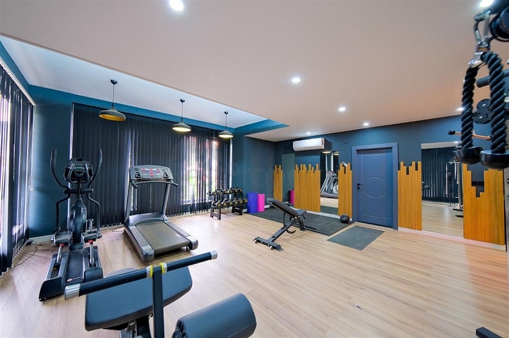 Furnished 1+1 Apartment in Oba Alanya, Modern Complex