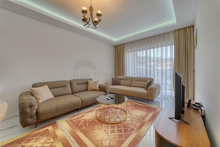 New 1+1 Apartment in Kargicak Alanya with Pool & Spa