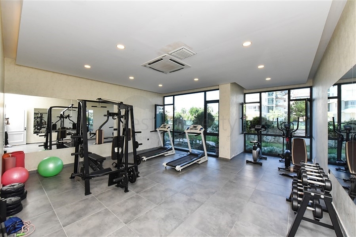 Furnished 1+1 Seafront Apartment in Kestel Alanya