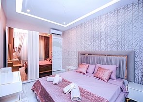 Furnished 1+1 Seafront Apartment in Kestel Alanya