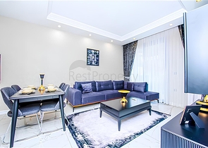 Furnished 1+1 Seafront Apartment in Kestel Alanya