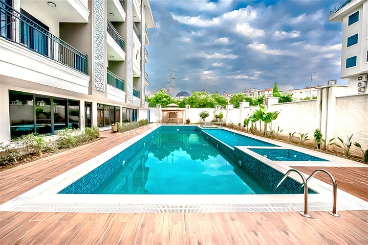 Modern 2+1 apartment in a prestigious area of Oba