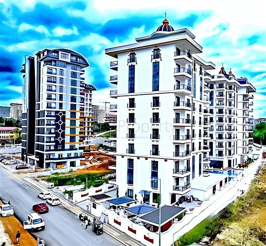 Furnished 1+1 Apartment in Mahmutlar Alanya, New Complex