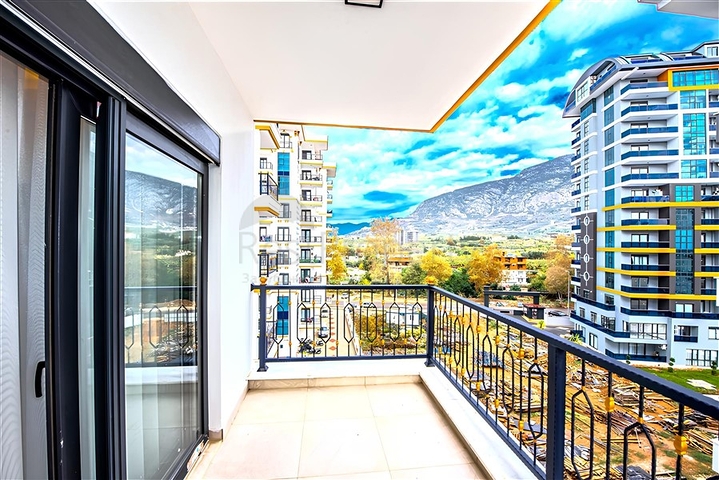 Furnished 1+1 Apartment in Mahmutlar Alanya, New Complex