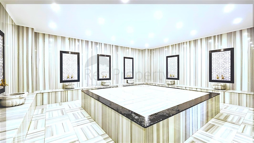 Furnished 1+1 Apartment in Mahmutlar Alanya, New Complex