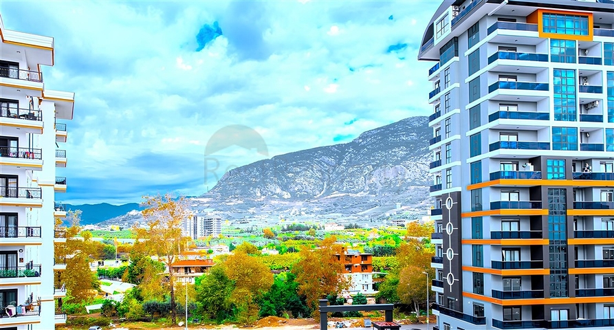 Furnished 1+1 Apartment in Mahmutlar Alanya, New Complex