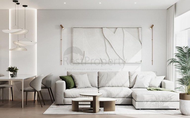 1+1 apartment 400 meters from the sea in Bangtao district