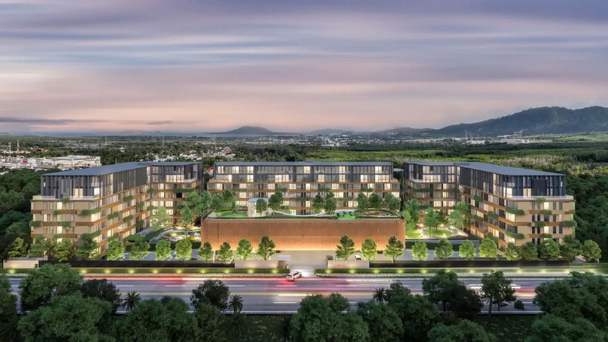 New Apartments Near Robinson Mall Phuket with Clubhouse