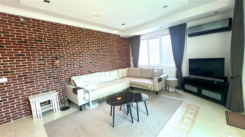 Furnished 2+1 Apartment Near the Sea in Tosmur Alanya