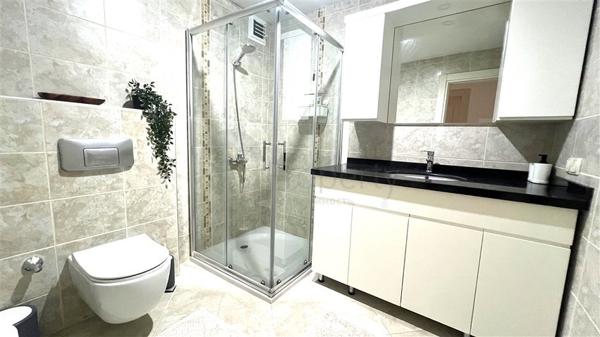 Furnished 2+1 Apartment Near the Sea in Tosmur Alanya