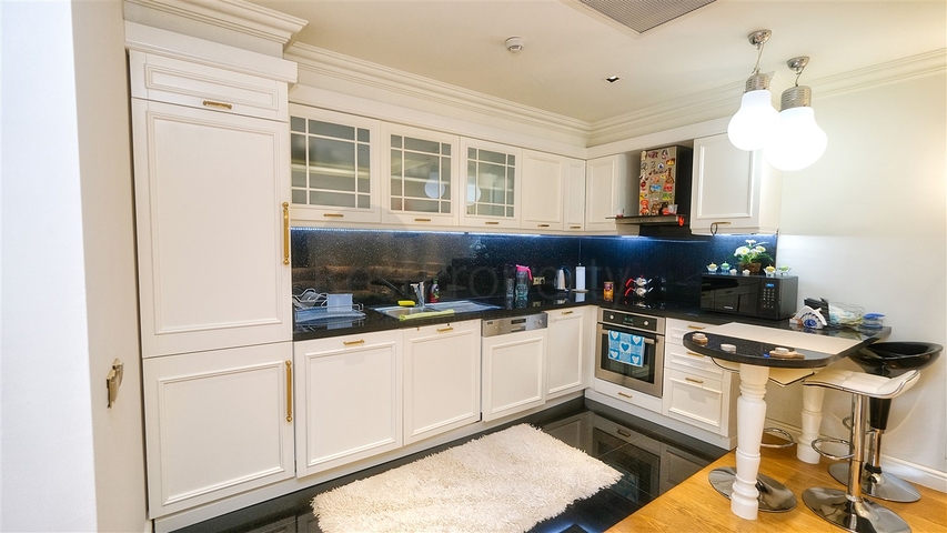 Apartment 2+1 in a hotel complex 5 minutes from the sea