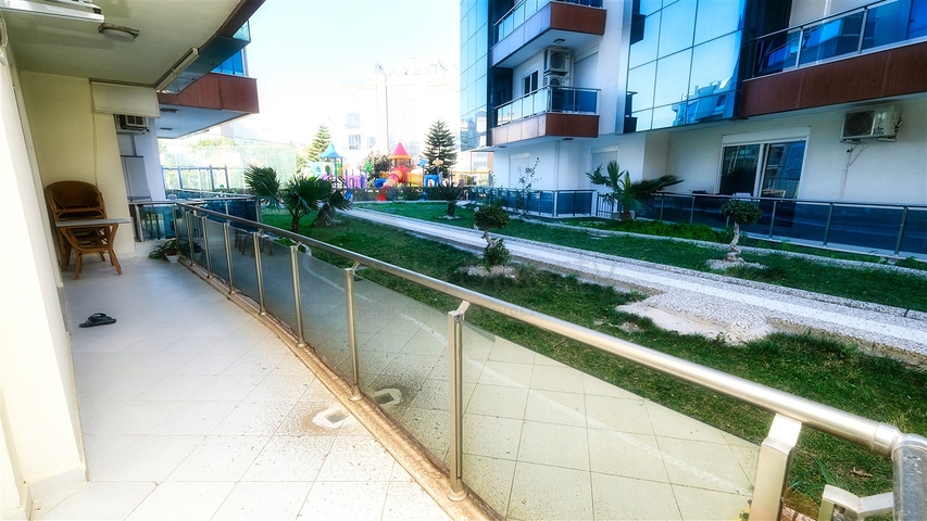 Apartment 2+1 in a hotel complex 5 minutes from the sea