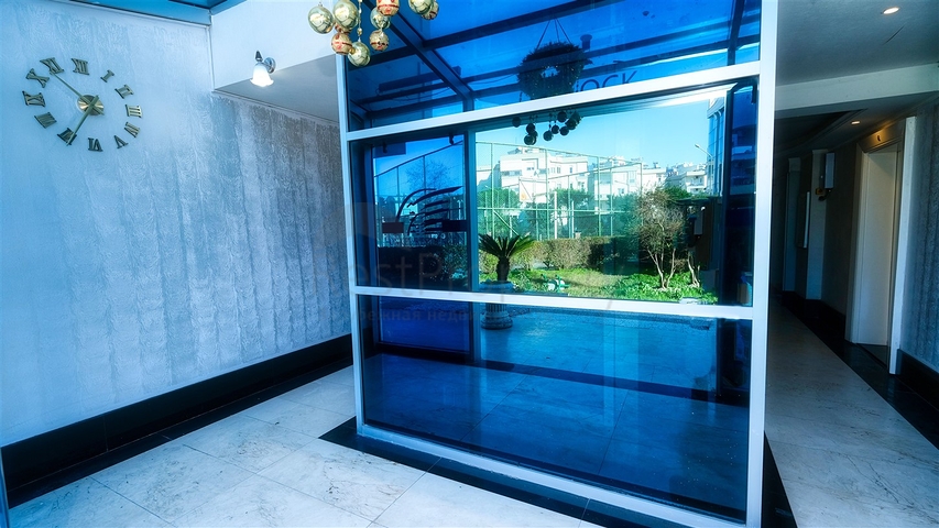 Apartment 2+1 in a hotel complex 5 minutes from the sea