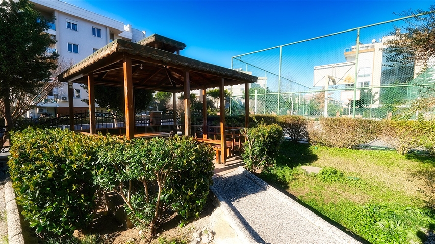 Apartment 2+1 in a hotel complex 5 minutes from the sea