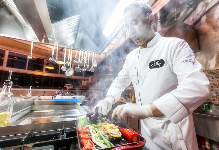 Apartment 2+1 in a hotel complex 5 minutes from the sea