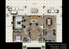 Luxury villa in Fethiye area