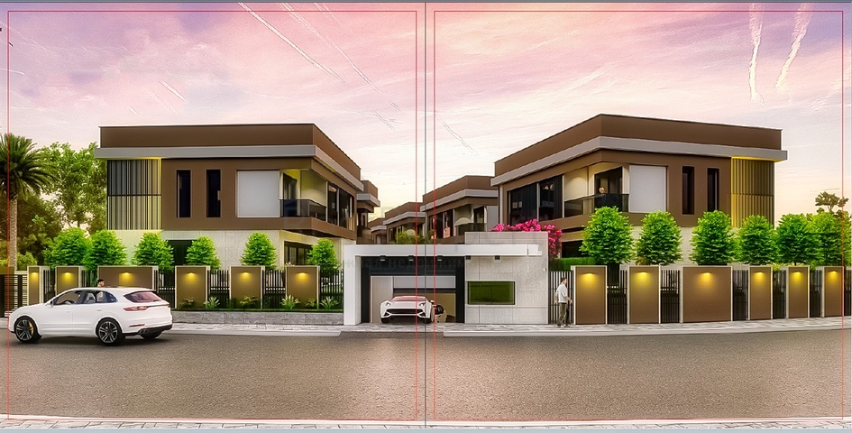 New investment project, villas in Konyaalti area