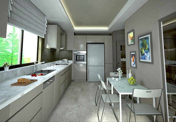 New complex with 3 + 1,4 + 1 apartments in the Dosemealti area