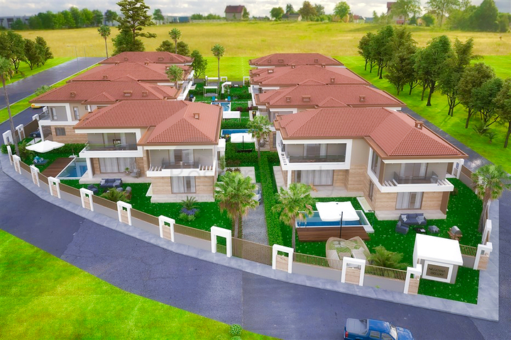 Complex with villas in Dosemealti area - Antalya