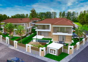 Complex with villas in Dosemealti area - Antalya